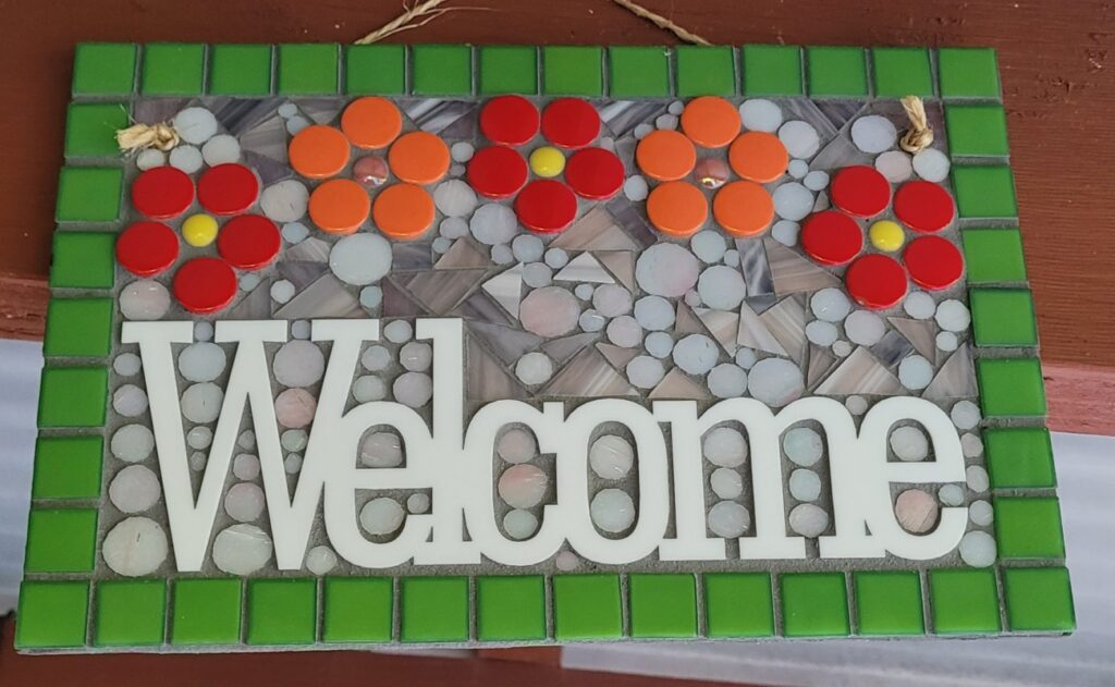 Welcome Sign/House Number - 25 May 2024 - Fully Booked