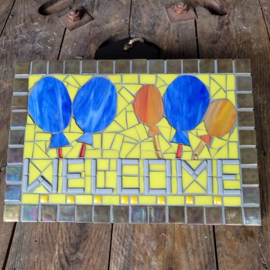 Welcome Sign - Balloons