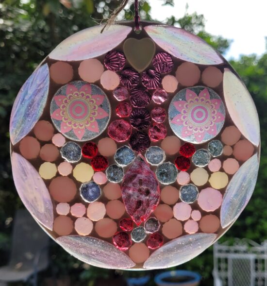 Pink Sun Catcher